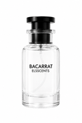 Bacarrat Elsscents perfume bottle on a white background